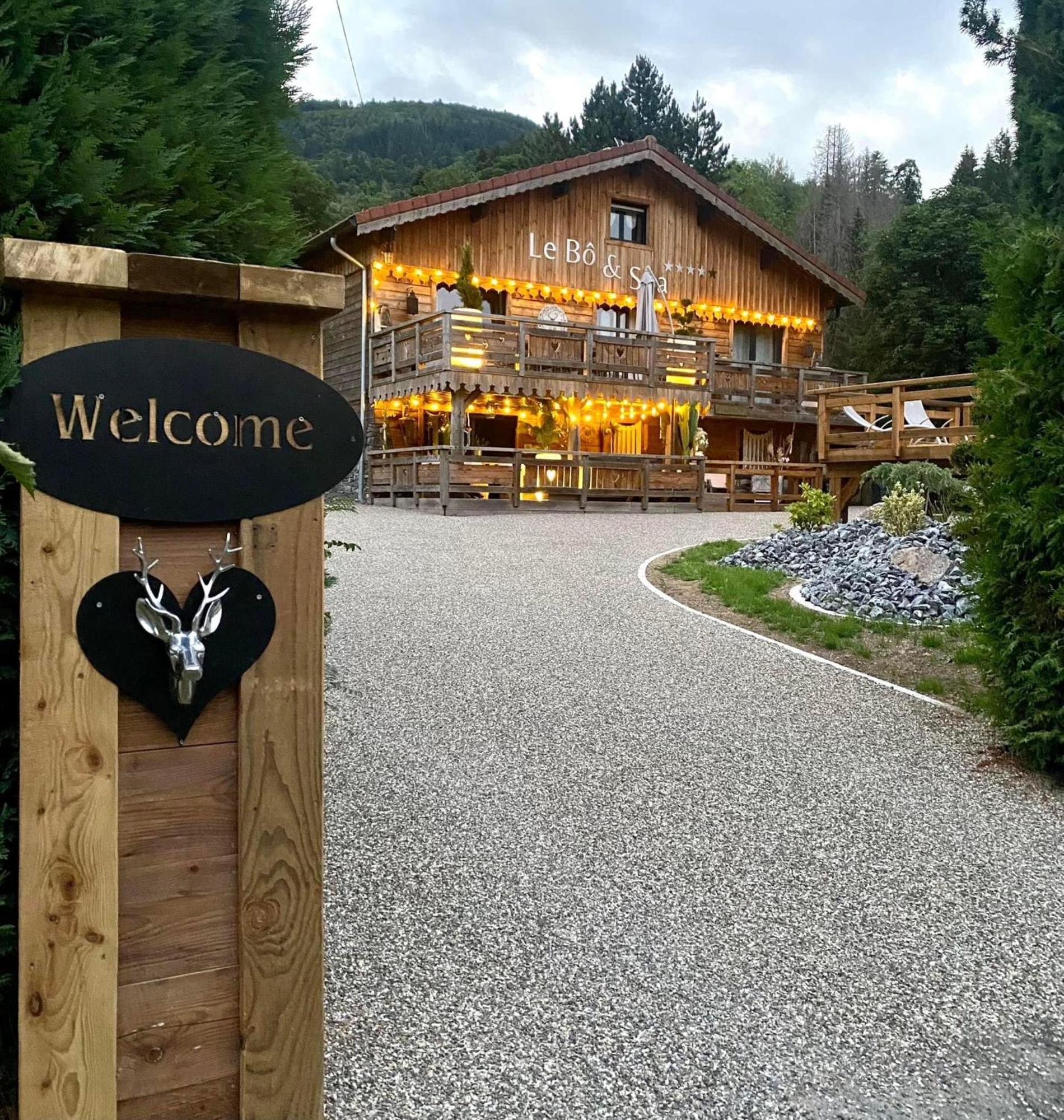 Chalet Le Bo & Spa Bussang Exteriér fotografie